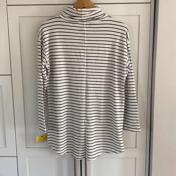 Liz Claiborne French Terry Cowl Neck Sweater - Picture 6 of 6